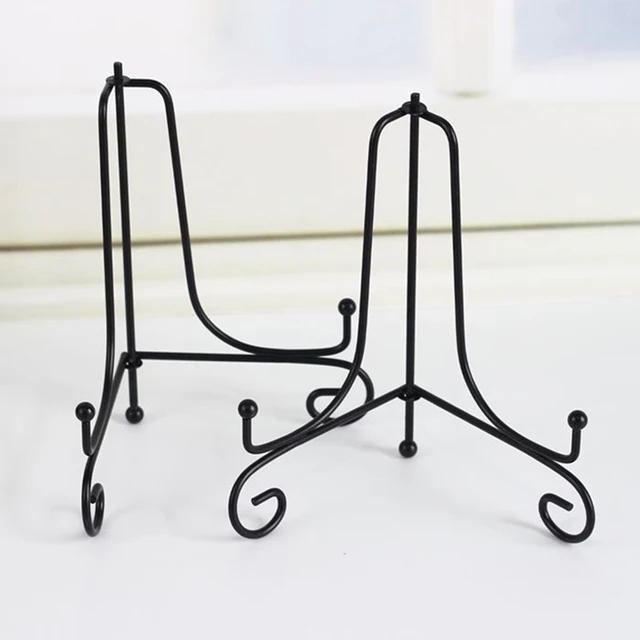 4/6/7/8/10/12 Hüvelykes Vaskonzol Kijelző Állvány A Tál Lemez Művészeti Kép Képkerethez - Image 5