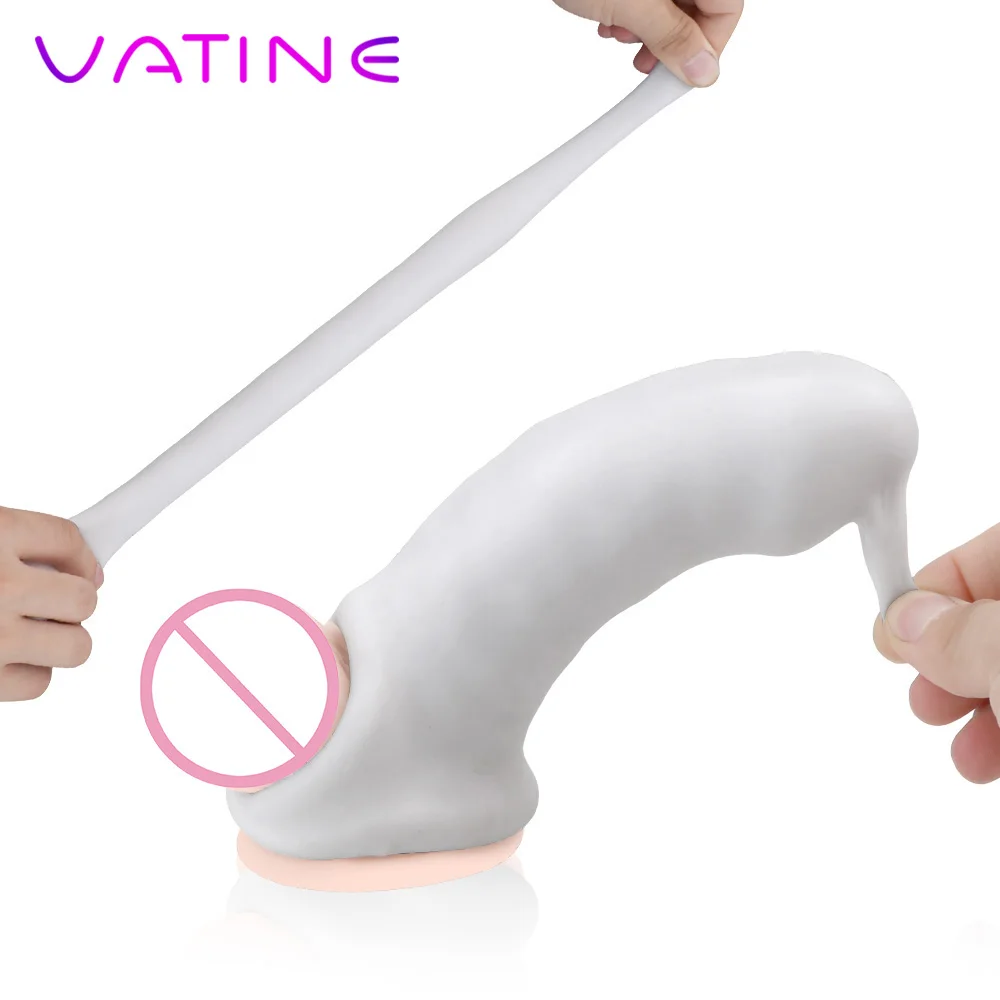 Male Masturbator VATINE Male Masturbator Sex Toys For Men Vagina Massager Male Glans Penis Stimulation Pocket Long Lasting Penis Trainer
