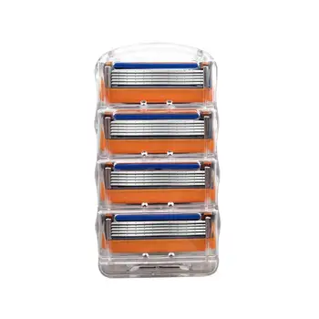 

20PCS Razor Blades Safety 5-layer Manual Shaving Tool Face Care Eyebrow Shaver Shaving Razor for Travel Home
