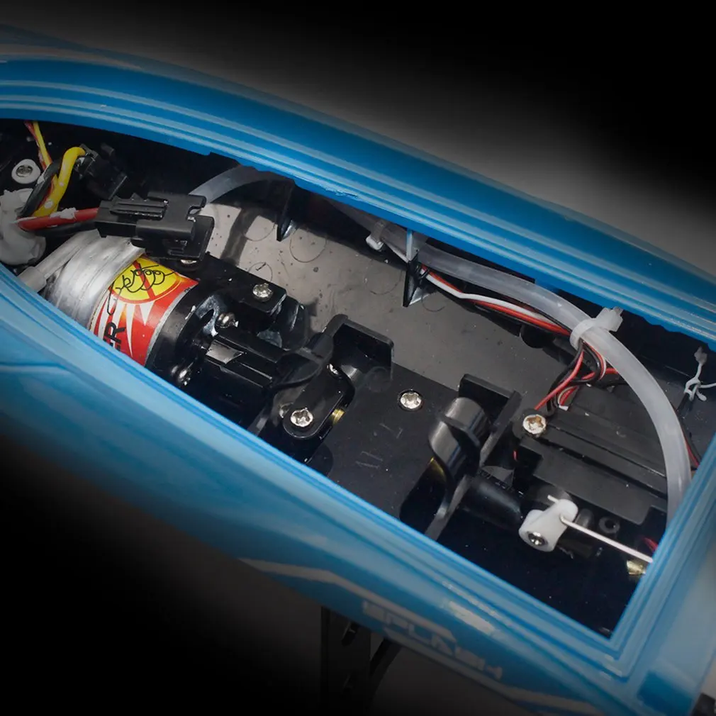 H108 2.4GHz 4CH 25KM/h High Speed Mini Racing RC Boat Speedboat Ship with Water Cooling System Flipped for Kid Toys Gift