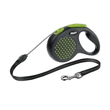 

FLEXI FLEXI DESIGN CORD - Flexi rope leash for animals roulette, 5 m, M, green size
