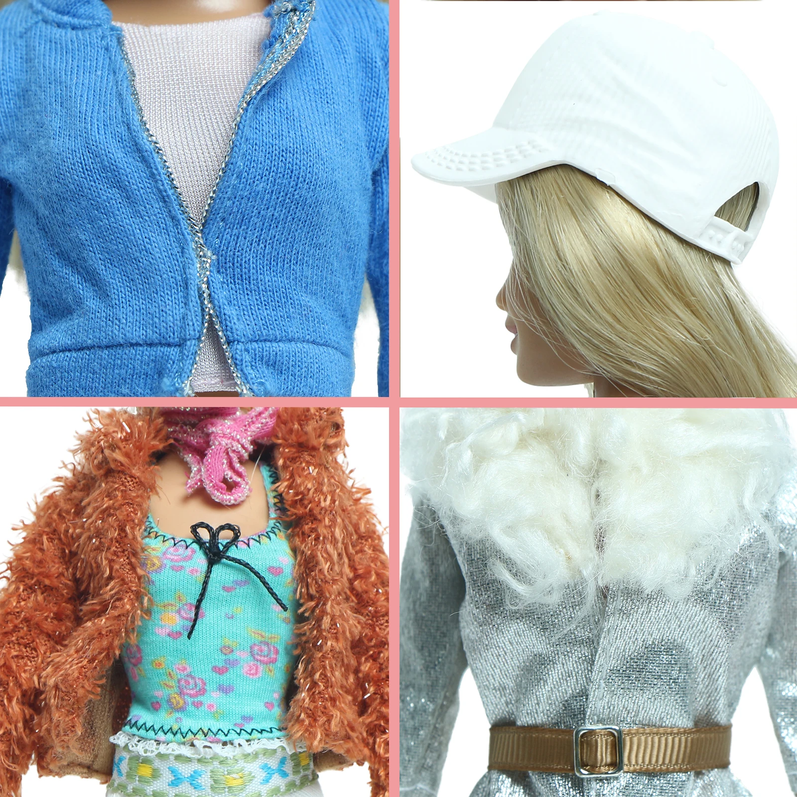 Barbie Doll Clothes Doll Outfit Fashion Dress Coat Trouser Bag Shoes Hat Elegant Skirt Daily Party Wear Clothes Barbie Doll Accessories Set Toy plush doll accessories doll shoes doll clothes accessories doll bag toys doll clothes doll wigs doll accessories