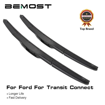 

BEMOST Car Wiper Blades Natural Rubber For Ford For Transit Connect Model Year From 2002 To 2017 Fit Pinch Tab/U Hook Arms