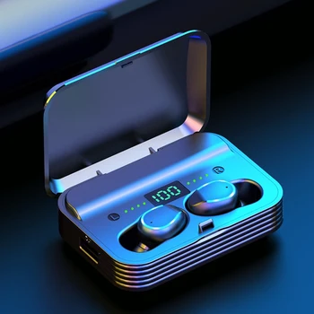 

TWS Bluetooth Earphone V5.0 9D Stereo Wireless Headphones Sport Waterproof Earphones