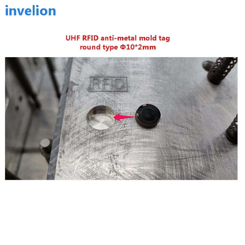 3 шт. образец микро круглый uhf rfid Метка на металле EPC Gen2 класс 1 пассивный impinj Monza 4QT epc gen2 для управления пресс-формы