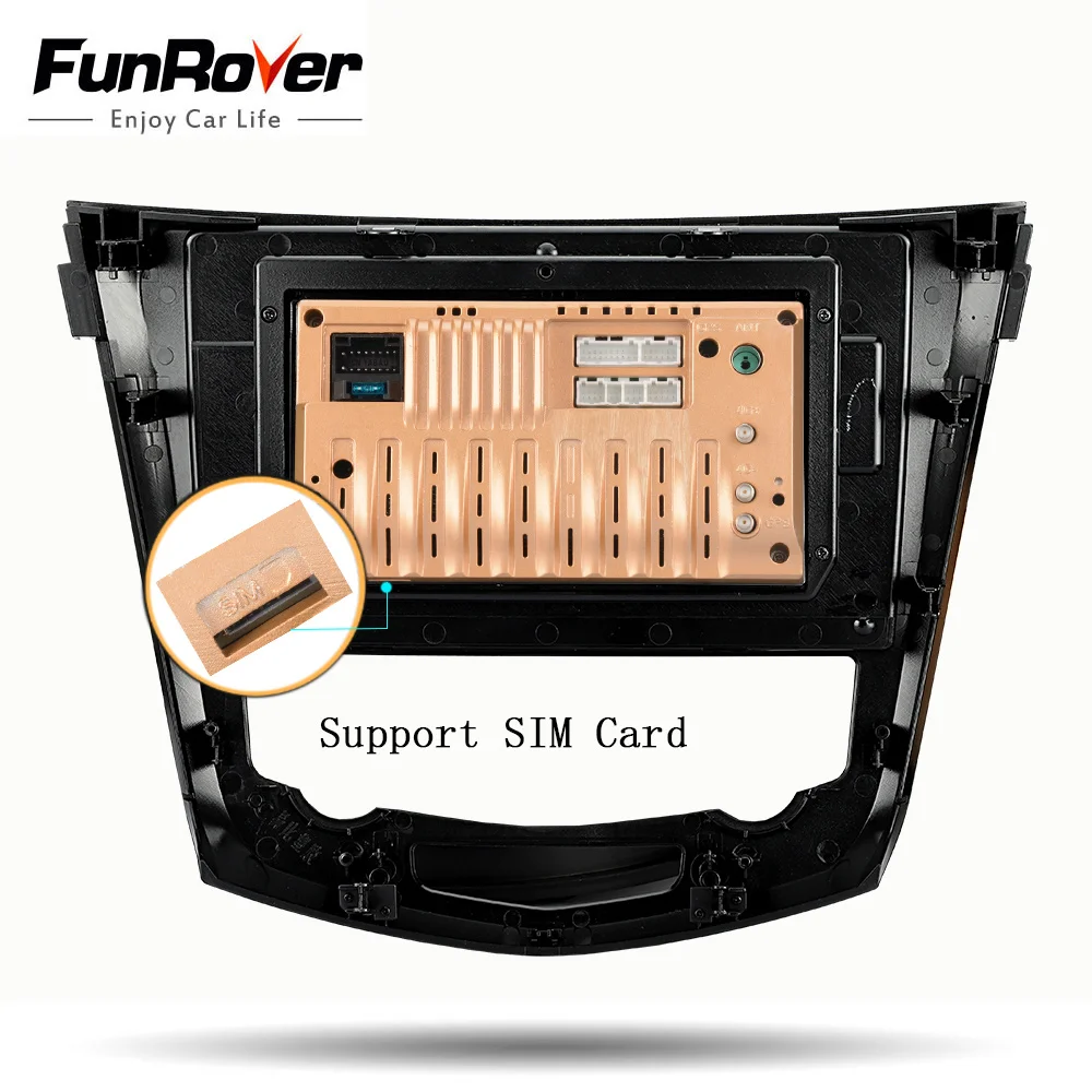 Top Funrover 8 core 2 din android 9.0 car dvd radio multimedia player for Nissan X-Trail Qashqai 2014-2017 stereo gps navigation DSP 5 Top Funrover 8 core 2 din android 9.0 car dvd radio multimedia player for Nissan X-Trail Qashqai 2014-2017 stereo gps navigation DSP 5