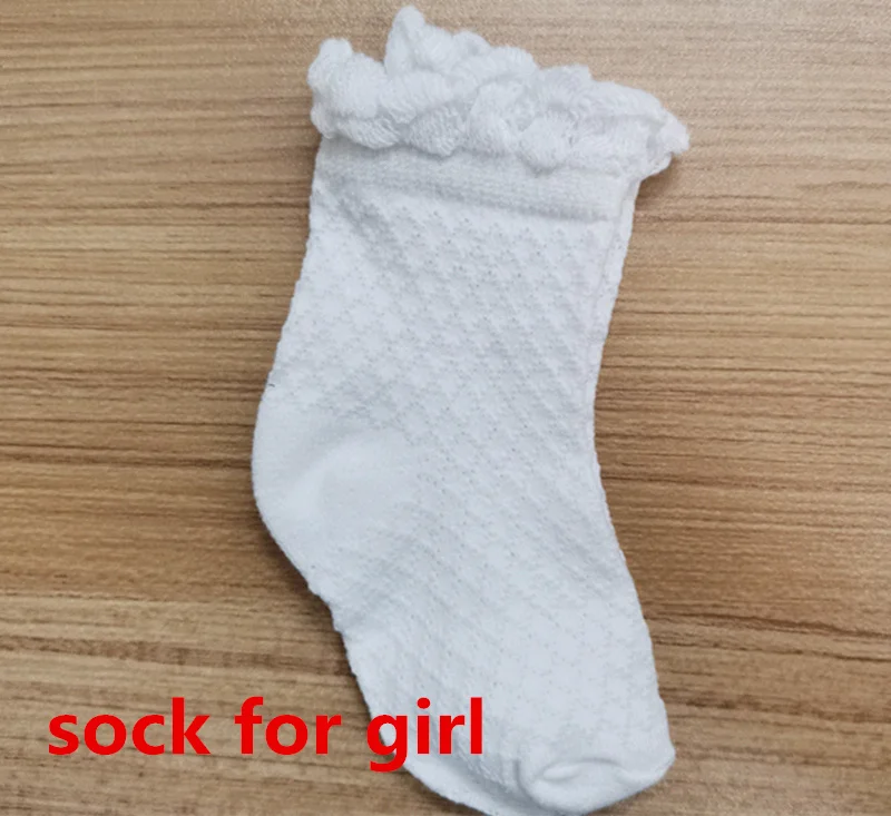 sock for girl 1 пара носков для малышей; хлопковые носки для новорожденных; 1 шт.; нагрудник малыша; одежда для малышей; подарок - Цвет: sock for girl