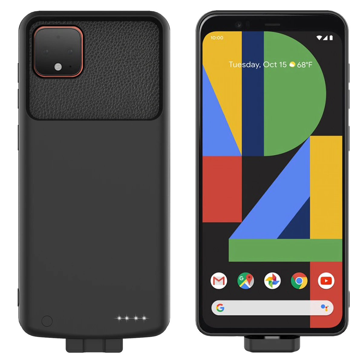 Для Google Pixel 4 XL чехол для зарядного устройства на магните 7000 мАч внешний резервный внешний аккумулятор чехол для аккумулятора чехол для телефона Pixel 4 XL