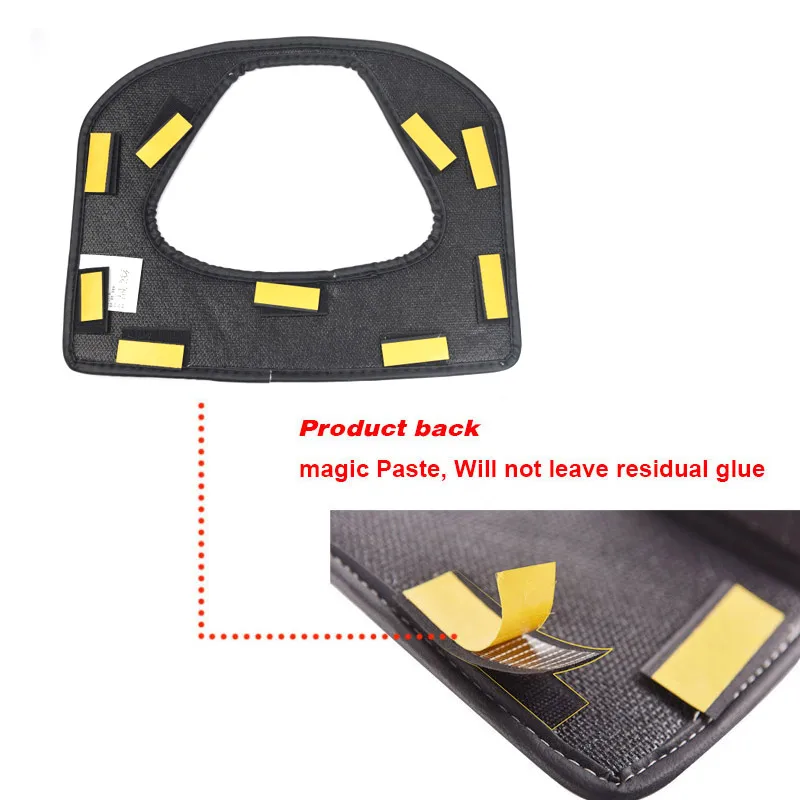 자동차 뒷좌석 안티 킥 매트 보호대 장식 커버 후면 안티 스크래치 패널 Honda HRV HR-V 2021-2015 용 자동차 액세서리