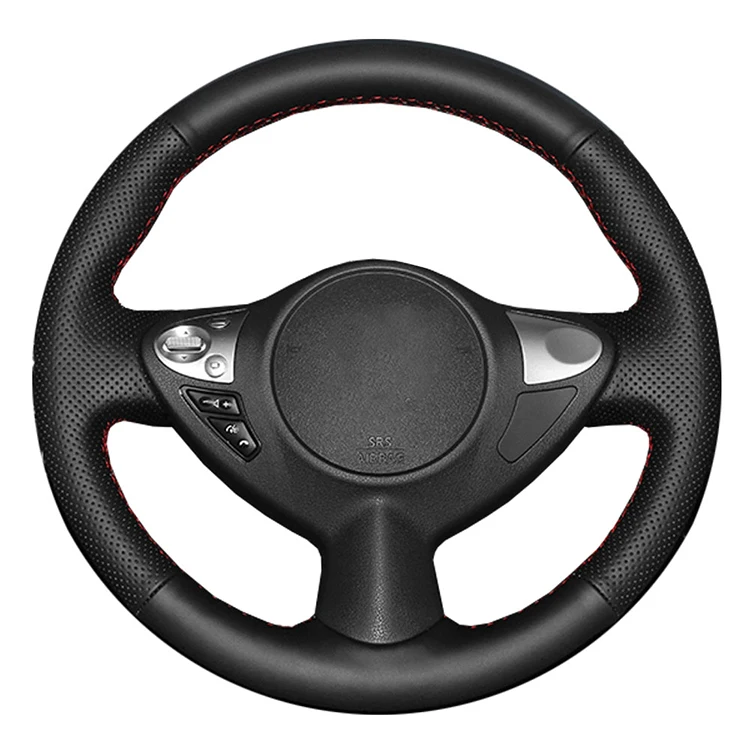 Чехол на руль из искусственной кожи для Infiniti FX FX35 FX37 FX50 Nissan Juke Maxima 2009- Sentra