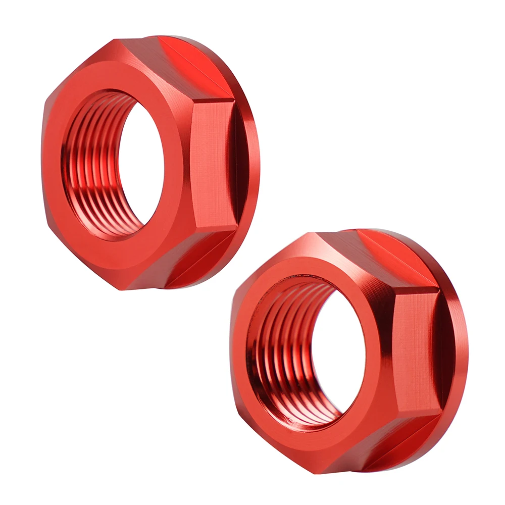 For Honda CRF 250R 450R 250RX 450RX 250X 450X 450L CRF50R  Front M16 Rear M22 Wheel Axle Nut Screw Motorcycle Accessories