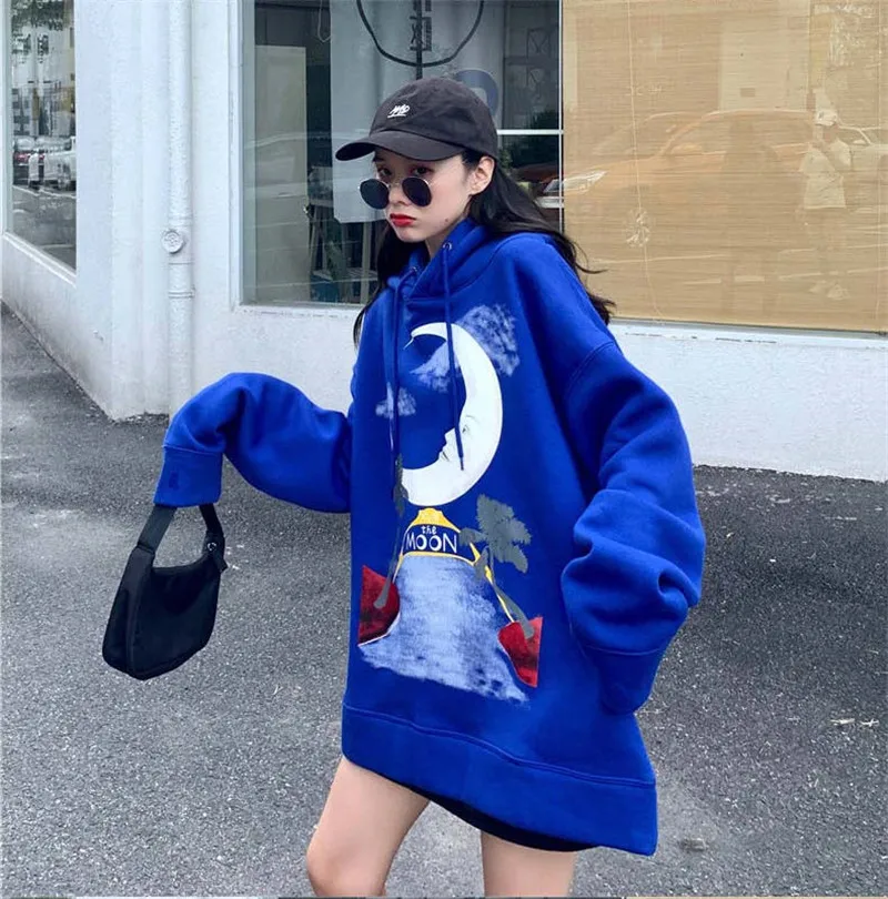 Японская мода Harajuku стиль с длинным рукавом TeesHip хоп женские забавные повседневные футболки Топы женские весна и осень стиль крутой