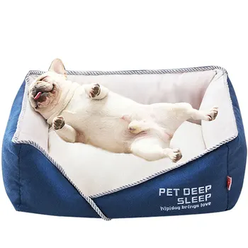 

Washable Dog Bed Mats Warm Non-Slip Waterproof Breathable Pet House For Small Medium Dogs Cats Sleeping Pets Mattress Supplies
