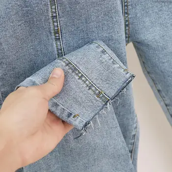 

New Fashion Women High Waist Female Autumn Mom Jeans Summer boyfriend Harem Denim Pants