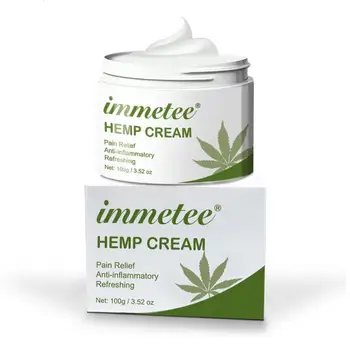 

100g Hemp Cream Anti-inflammatory To Relieve Joint Pain Cannabis Extract For Back/muscle Pain