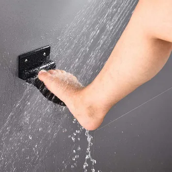 

Shower Shaving Foot Support Footrest Step Foot Pad Bathroom Safe Grip Shower Foot Rest Shaving For Step Grip Anti-slip Mat #LR4