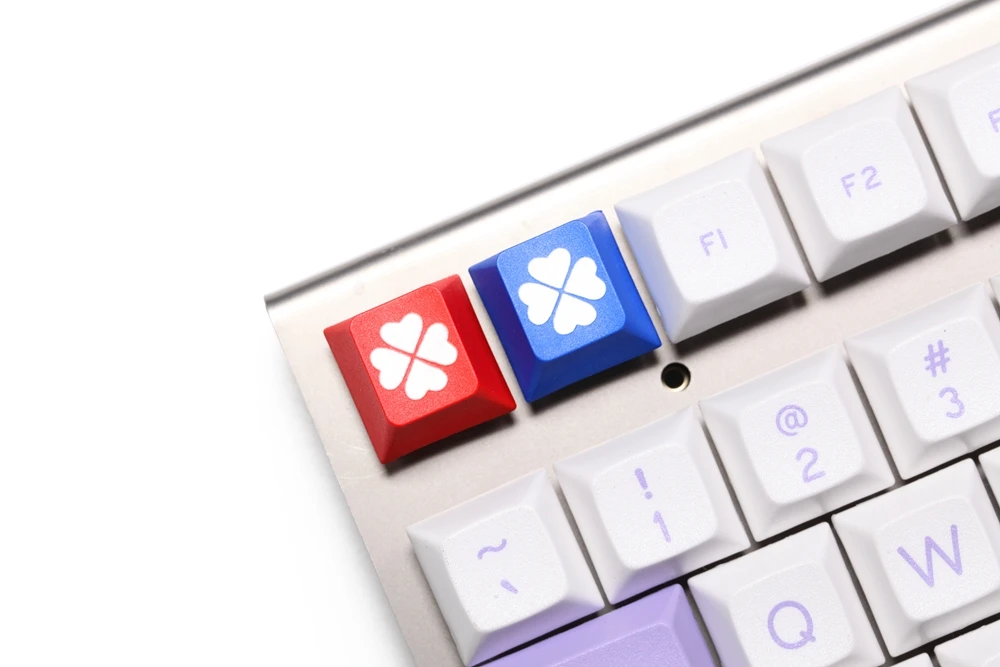 Новинка Вишневый профиль dip Краска скульптура pbt колпачок на клавишу Lucky clover для