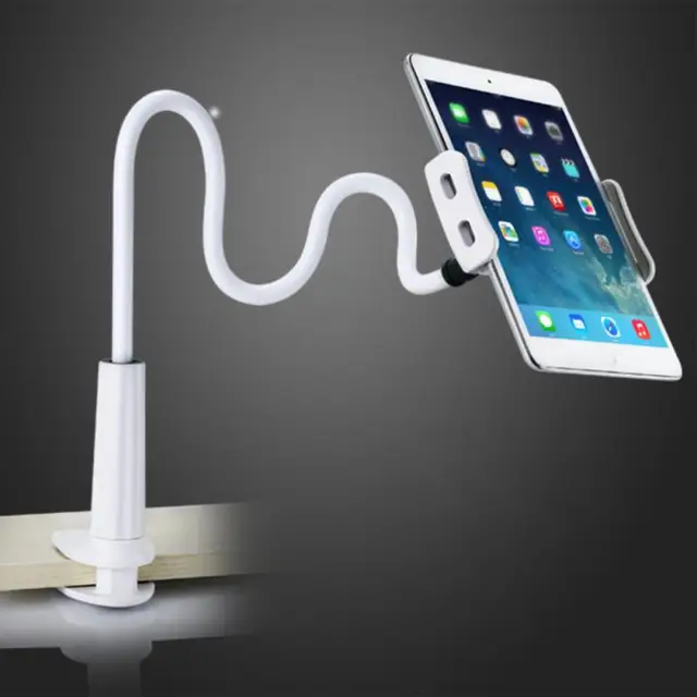 $US $8.29  Universal Lazy Mobile Phone Stand Holder Clip Flexible Desk Table Bed Flexible Arm Clips Bracket Fo