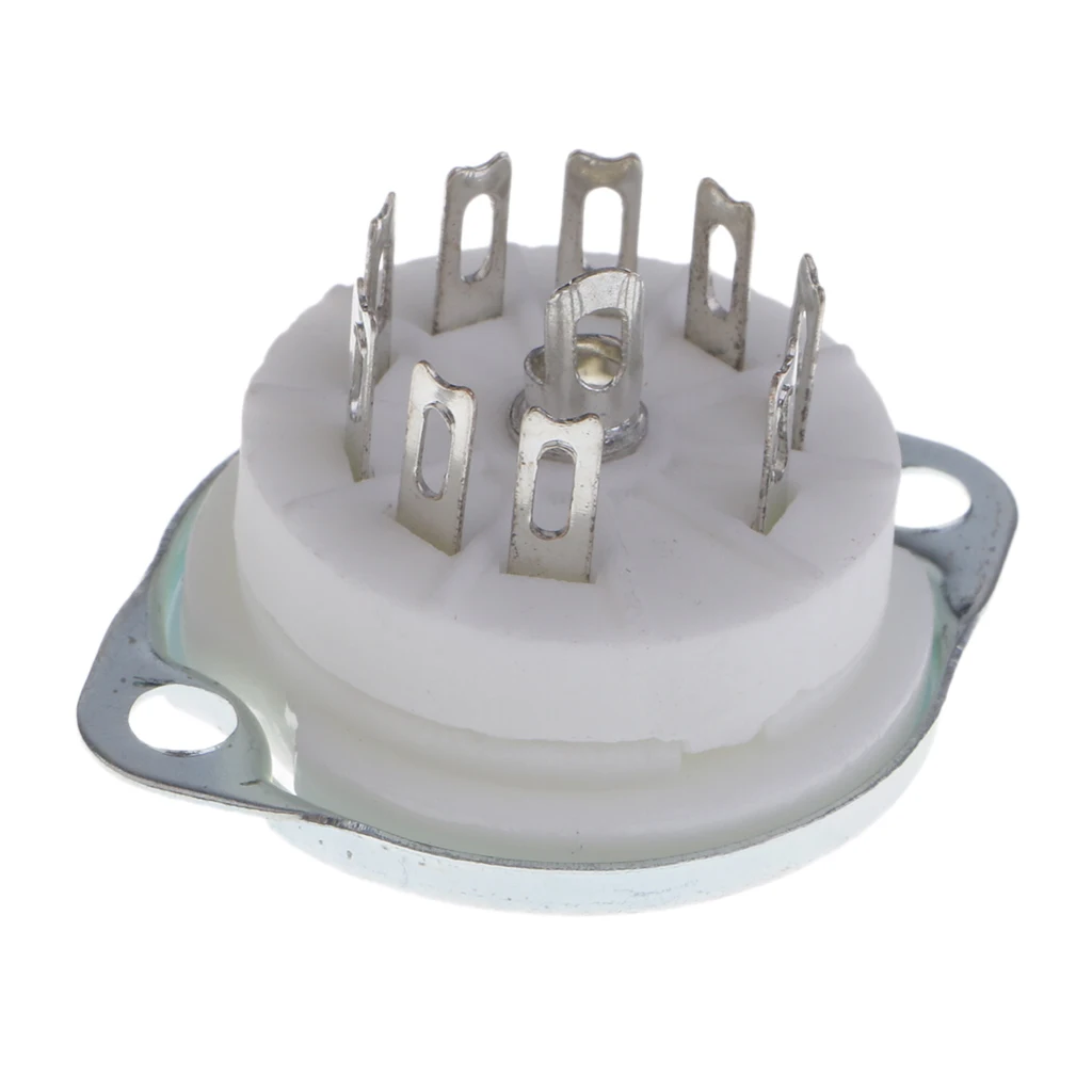

9pin PCB Mounting Vacuum Tube Socket GZC9-F For 12AX7,12AT7,12AU7