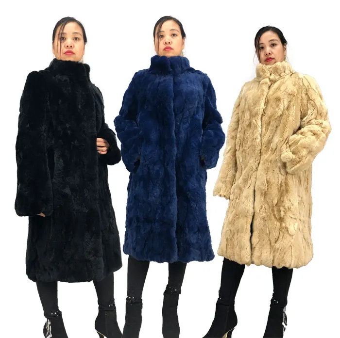 Женское пальто из натурального меха, Полосатое пальто из настоящего меха, пальто из Чернобурка, теплая зимняя верхняя одежда, легкий теплый мех QD.YISHANG
