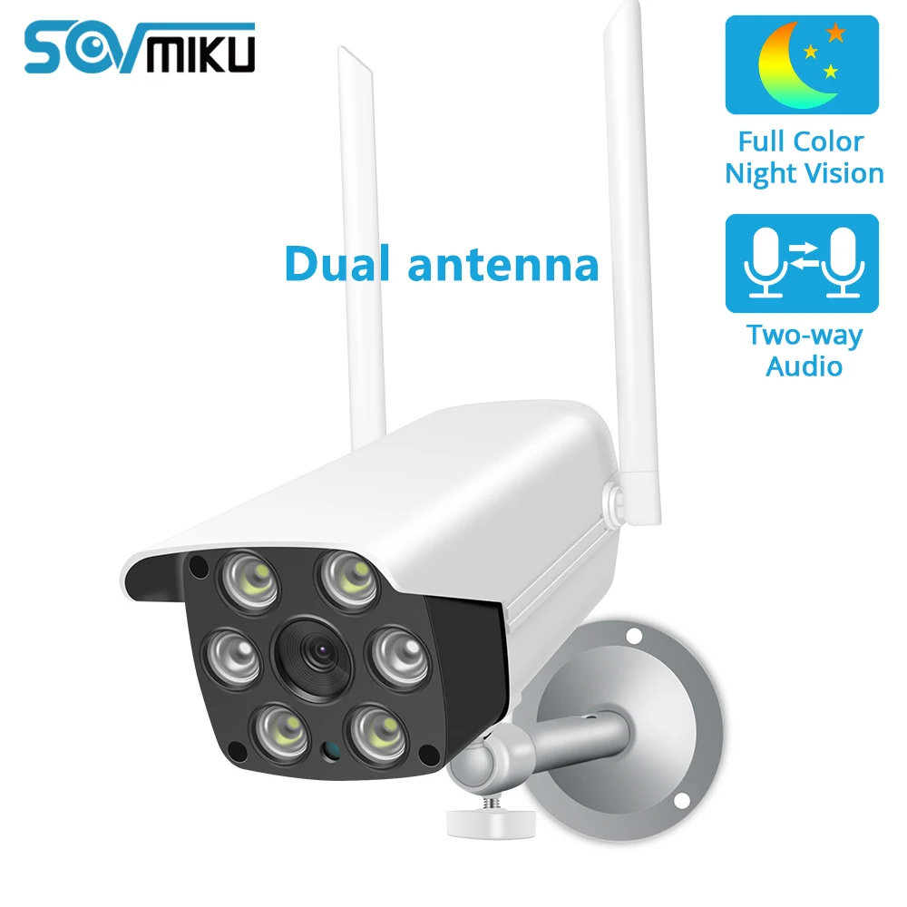 

1080P Wifi IP Camera 2.0MP HD Cloud Wireless Outdoor Weatherproof Infrared Night Vision Security Camera With TF Slot