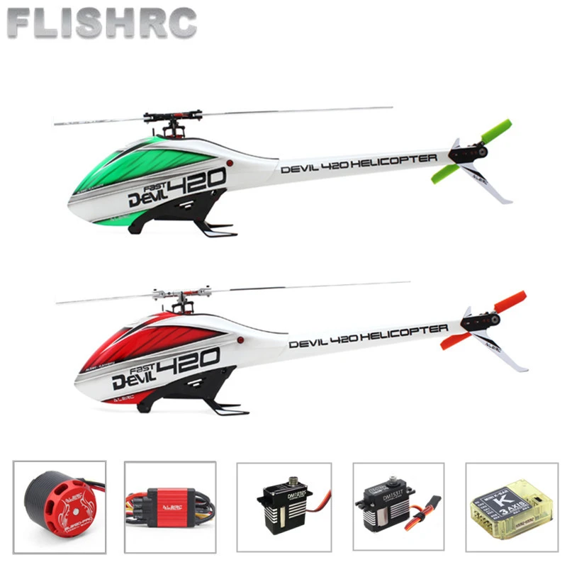 Alzrc Devil 4 Fast Fbl Super Combo Helicopter Diy Parts Accessories Aliexpress