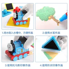 Детские развивающие игрушки для детей раннего возраста Томас волшебный цвет воды ткань рисунок граффити воды цвет Sketchboy набор