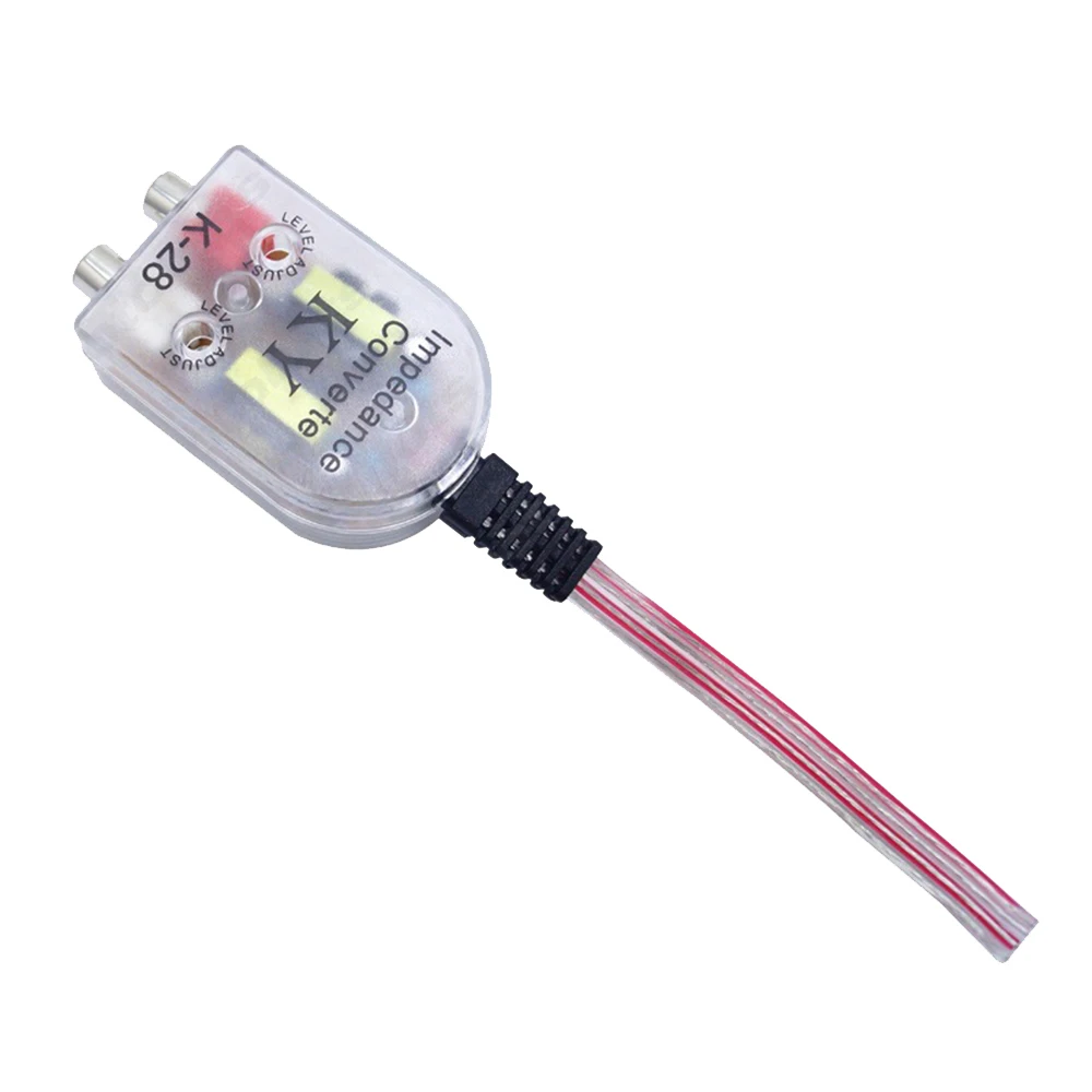 SPEORX RUIYYT Car Stero Adjustable Speaker High To Low RCA Line Audio