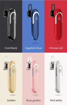 

D5 Wireless waterproof Bluetooth Headset BT4 Stereo Single Earphone Car Driver Earbuds For Phone iPad Macbook