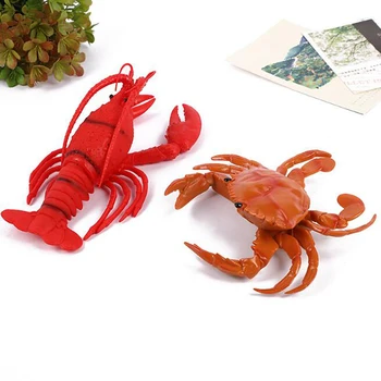 

Children Stress Relief Toys Creative Simulation Crabs Vocal Model Toys Cartoon Squeeze Popular Toy For Baby