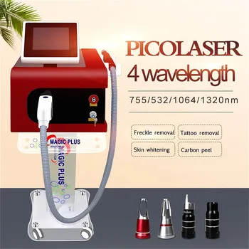 

Tattoo Removal Picosecond Laser Machine 755 1320 1064 532nm Nd Yag Picosure Laser Carbon Peeling Pigmenation Spots Remover