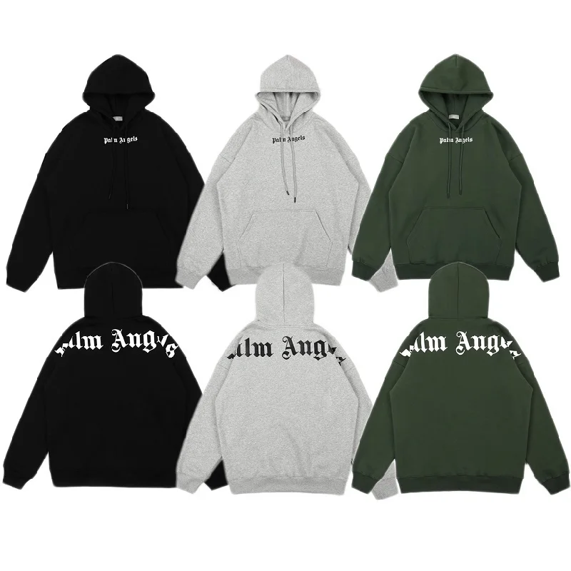 

Palm Angels Hoodies Men Women Streetwear Stranger Things Hip Hop Sweatshirt Mens High Quality Casual Palm Angels White Hoodie