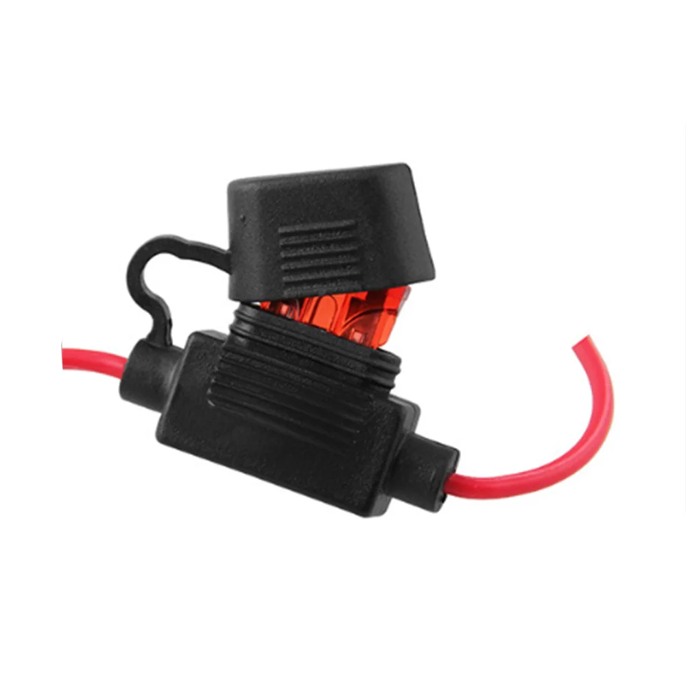 USB Автомобильное зарядное устройство водонепроницаемый мотоцикл зарядное устройство кабель адаптер мотоцикл Встроенный предохранитель источник питания для SAE к USB телефон gps MP4