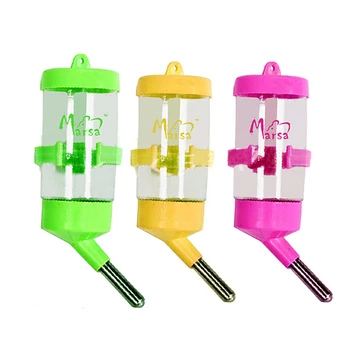 80ml Plastic Feeder Hamster Water Bottle Hanging Cage Style Rabbit Drinking Tools for Small Animals Automatic Drinker 3