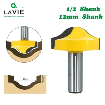 

LAVIE 1pc 12MM 1/2 inch Shank Schaft 1-5/8" Ogee Nut Milling Cutter Carving Router Bits for Wood Tool Woodworking MC03225