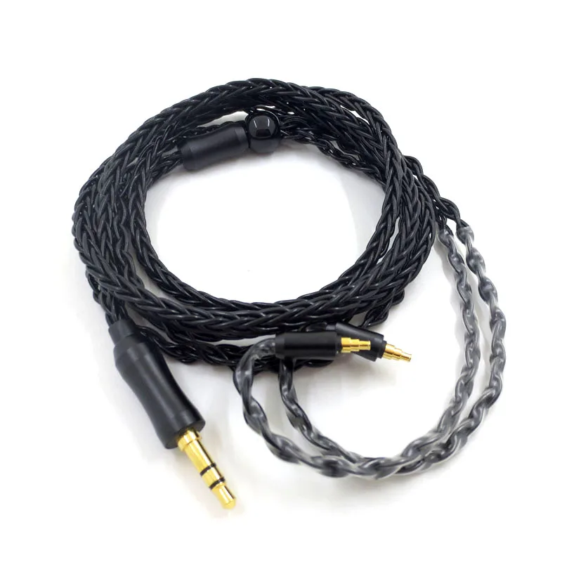 Replacement Audio Cable for Sennheiser IE40PRO Headphones Upgrade Cable Headphone Extension Cord Black 
