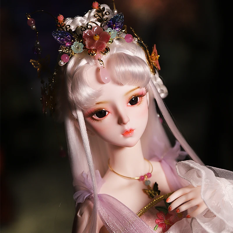 Muñeca articulada de Hada de los sueños, muñeca BJD de estilo de belleza china de 62cm, SD MSD con ropa, zapatos de maquillaje, muñecas BJD para niñas, 1/3