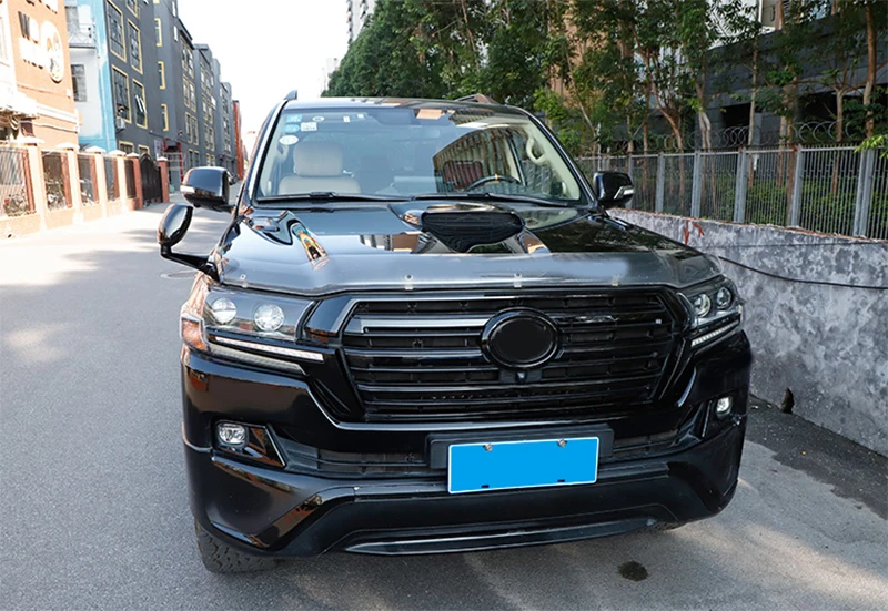 ABS передний гоночный гриль для LAND CRUISER LC200 высокое качество передний гоночный бампер решетки