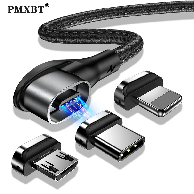 Магнитный зарядный кабель Micro USB провод usb шнур магнитный типа C для Samsung Huawei