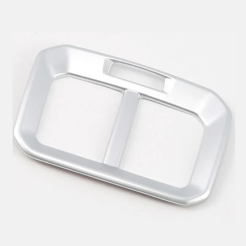 Above Silver Vtear для VW Tiguan тигуан подлокотник для заднего сиденья воздуха на выходе накладка на панель автомобиля для украшения интерьера аксессуары из углеродного волокна,автотовары - Название цвета: Above Silver