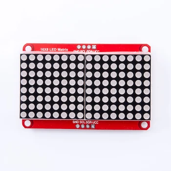 

LED lattice LED display HT16K33 matrix 16x8 led screen