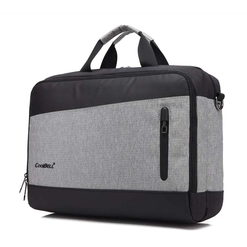 

Business Computer Bag Japanese and Korean Style Contrast Color 15.6 inch Men's Waterproof Notebook Bag