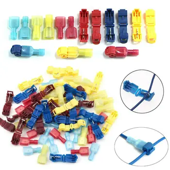 

300PCS Wire Cable Connectors Terminals Crimp Scotch Lock Quick Splice Electrical Car Audio 22-10AWG 0.5mm-6mm Kit Tool Set