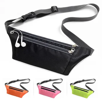 

New Waterproof Belt Waist Bag Belly Hip Phone Wallet Waist Bags Outdoor Sports Running Organizer Bag Compact Purse Fanny Pack
