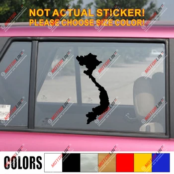 

Map Outline of Vietnam Decal Sticker Car Vinyl Vietnamese no bkgrd