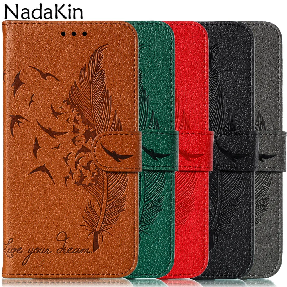 Роскошный чехол-книжка с текстурой для телефона Xiaomi mi A3 9T 9 SE Red mi 7A K20 Note 7 откидной кожаный чехол с отделением для карт