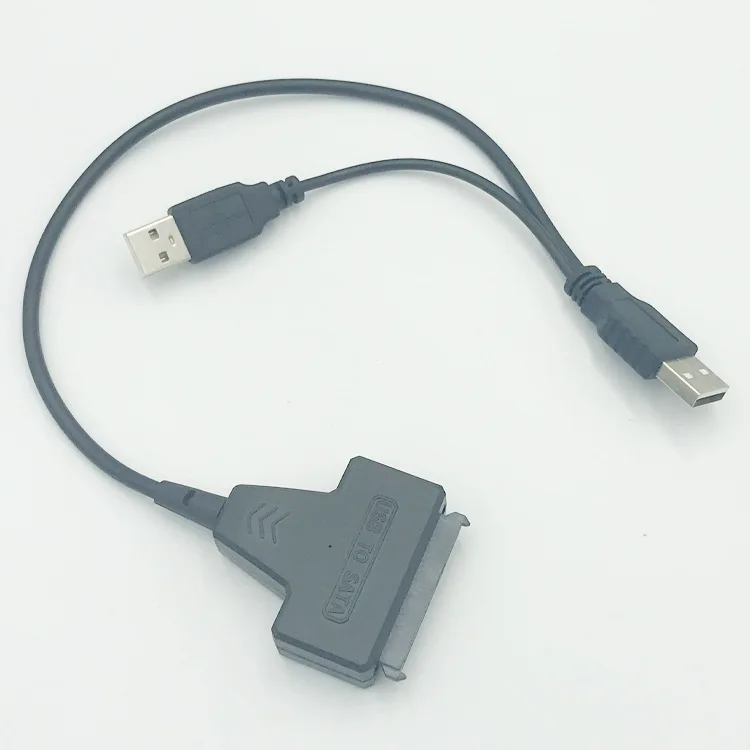 Портативный Кабель-адаптер USB 2 5 к SATA кабели для жестких дисков 3 дюйма 7 + 15 дюймов