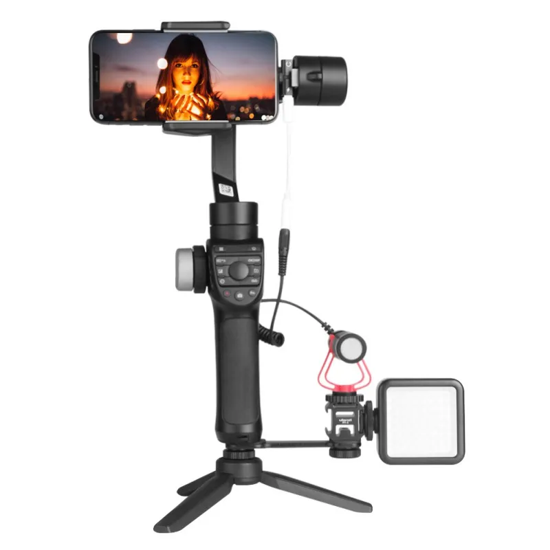 

Pro 3-axis Handheld Gimbal Smartphone Stabilizer for iPhone Samsung GoPro 7 6 PK Vilta m Smooth 4 OSMO 2
