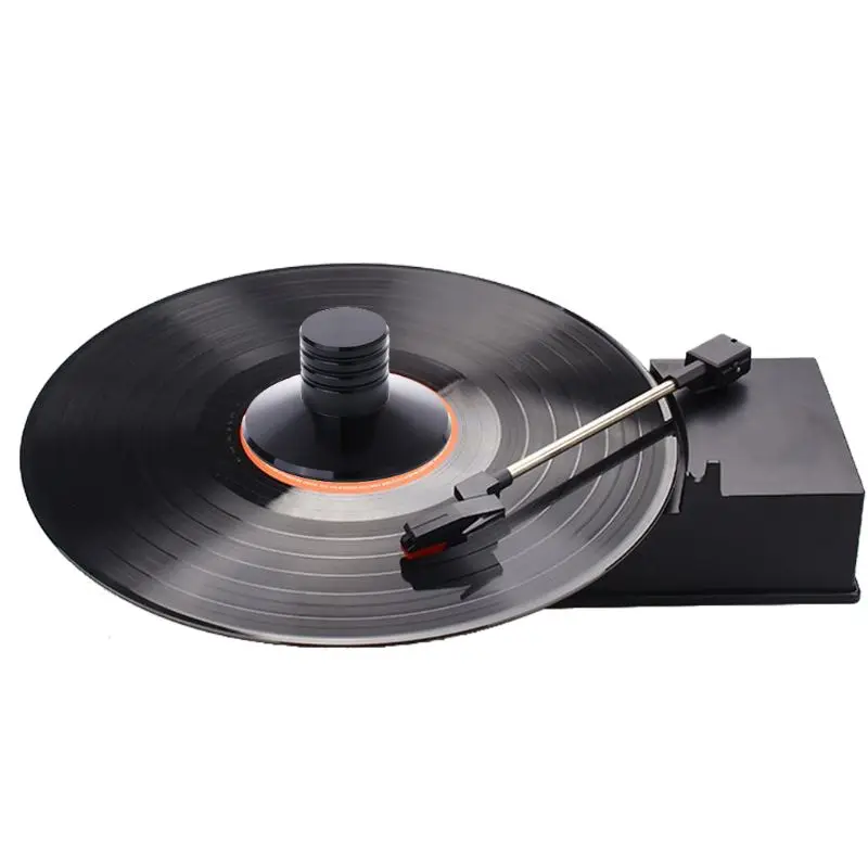 

LP Vinyl Record Player Balanced Metal Disc Stabilizer Weight Clamp Turntable HiFi