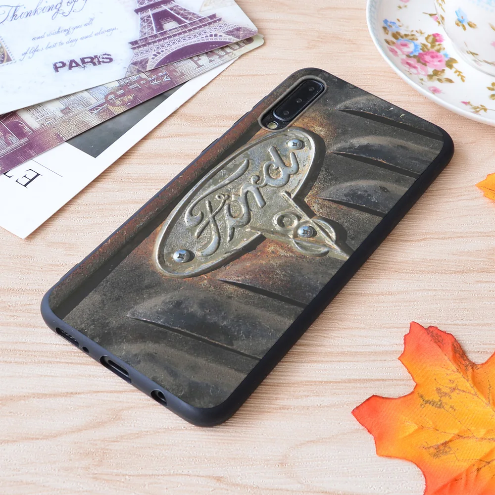 

Old Ford Emblem Print Soft Silicone Matt Case For Samsung Galaxy S Note and Galaxy A